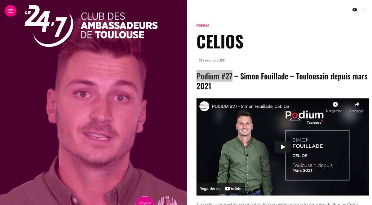 Développement de Celios à Toulouse : présentation en vidéo sur Invest In Toulouse